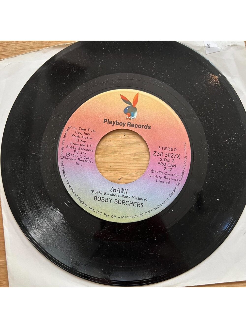 Bobby Borchers - Shawn/I Like Ladies in Long Black Dresses 45rpm VG+ R16